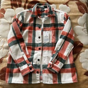 Zara Men’s Heavy flannel shirt Size L